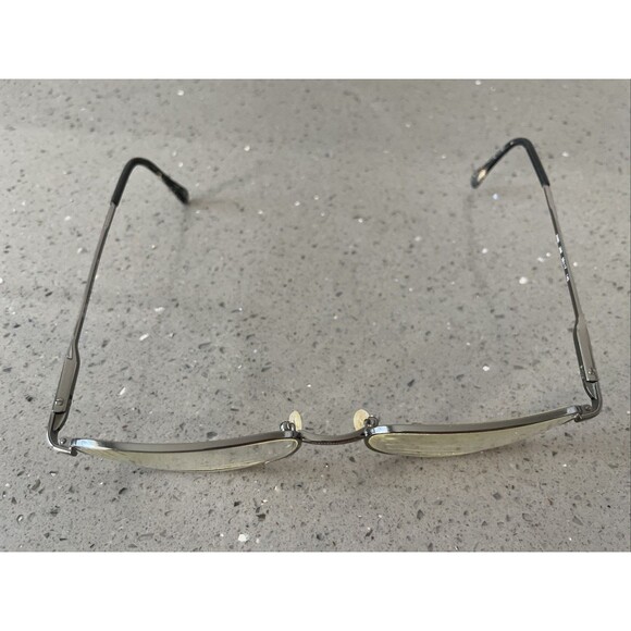 Sferoflex Pat 2086 268 Eyeglasses Frames ONLY Silver Full Rim 56-17-140 Italy - Picture 2 of 14